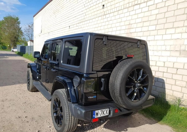 Jeep Wrangler cena 225500 przebieg: 24000, rok produkcji 2021 z Warszawa małe 154